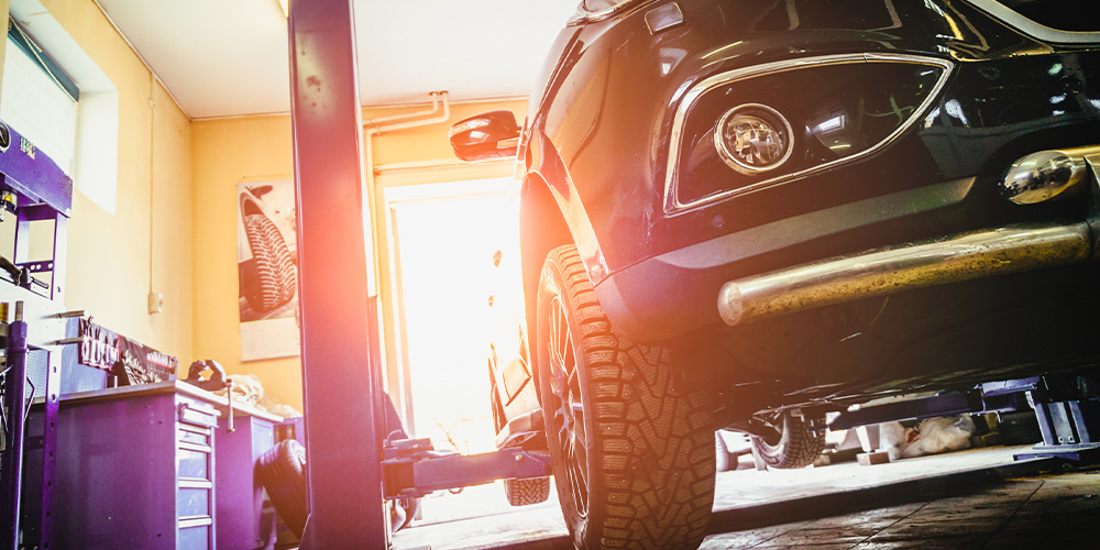 Servicing Vehicle